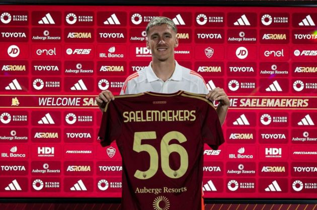 Official: Roma sign Alexis Saelemaekers on loan from Milan