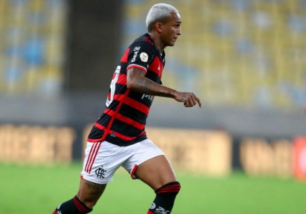 Wesley Franca, Atalanta target, in action for Flamengo