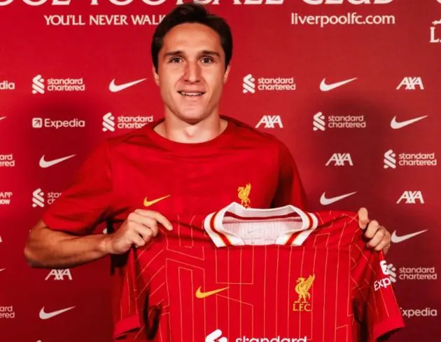 Official: Chiesa joins Liverpool from Juventus