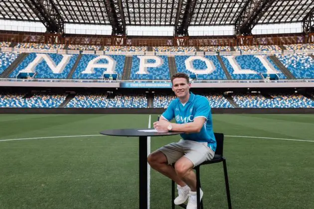 Official: Napoli sign Scott McTominay from Manchester United