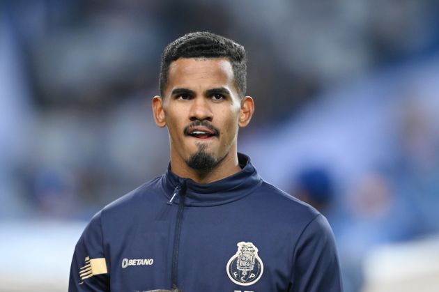 PORTO, PORTUGAL - FEBRUARY 21: Galeno of Porto looks on before the UEFA Champions League 2023/24 round of 16 first leg match between FC Porto and Arsenal FC at Estadio do Dragao on February 21, 2024 in Porto, Portugal. (Photo by Michael Regan/Getty Images)