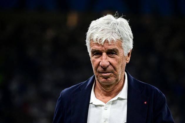 Atalanta's Italian coach Gian Piero Gasperini looks on ahead of the Italian Serie A football match between Inter Milan and Atalanta at San Siro Stadium in Milan, Italy on August 30, 2024. (Photo by Piero CRUCIATTI / AFP) (Photo by PIERO CRUCIATTI/AFP via Getty Images)