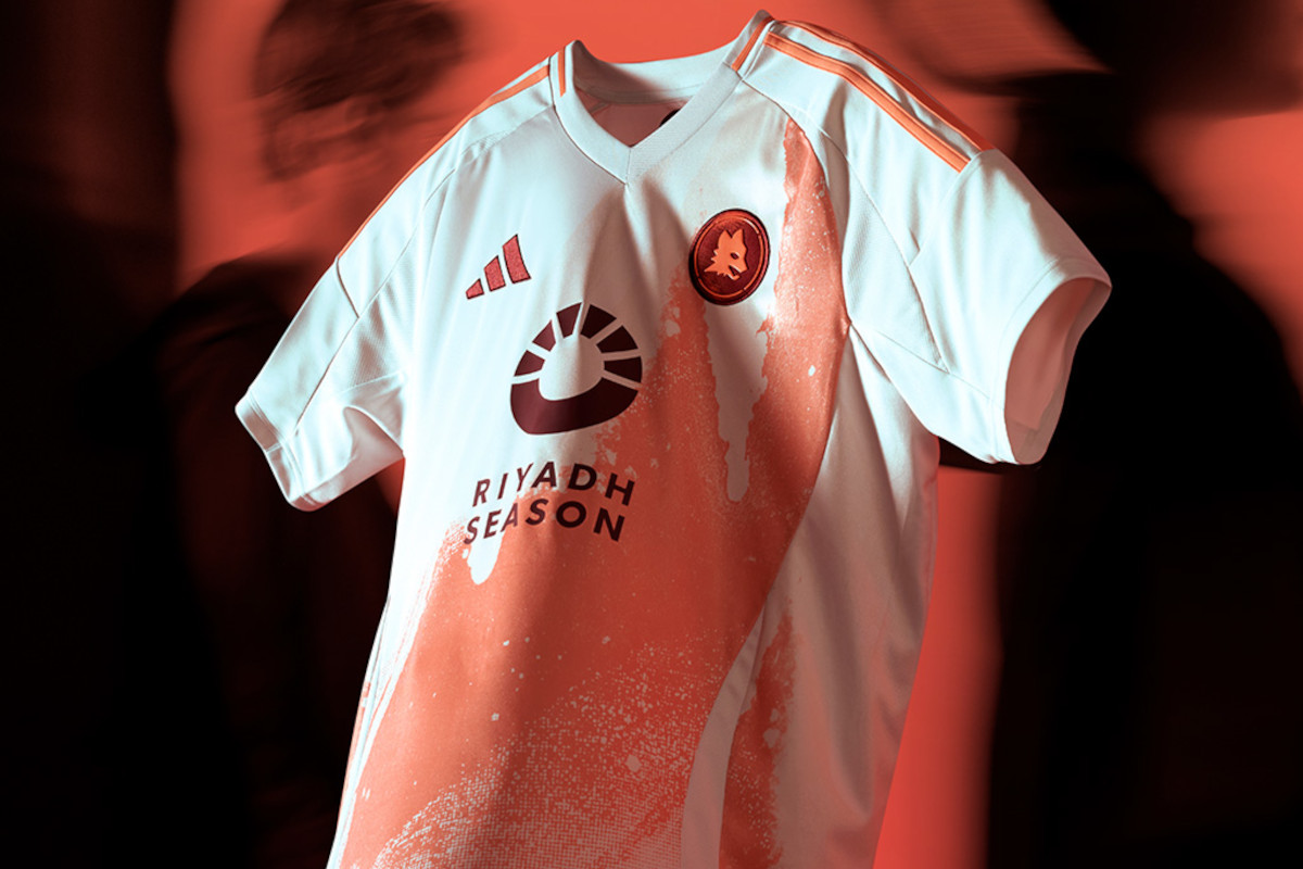 Roma and Adidas tribute to street art in new 2024 25 away kit