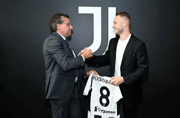 Teun Koopmeiners choses no.8 shirt after joining Juventus from Atalanta.