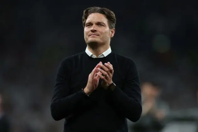 Former Dortmund head coach Edin Terzic looks to supporters after losing the UEFA Champions League final match of Borussia Dortmund against Real Madrid, in London, Britain, 01 June 2024. EPA-EFE/ISABEL INFANTES