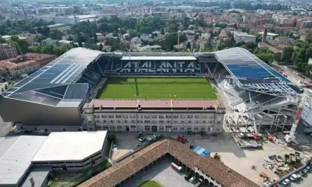 Atalanta Gewiss Stadium redevelopment works