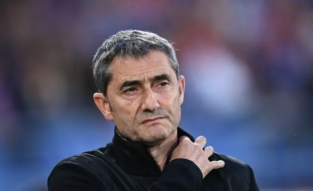 GETAFE, SPAIN - MAY 03: Ernesto Valverde, Head Coach of Athletic Club, looks on during the LaLiga EA Sports match between Getafe CF and Athletic Bilbao at Coliseum Alfonso Perez on May 03, 2024 in Getafe, Spain. (Photo by Denis Doyle/Getty Images) (Photo by Denis Doyle/Getty Images)