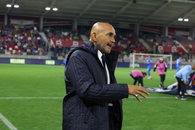 BUDAPEST, HUNGARY - SEPTEMBER 09: Head coach of Italy Luciano Spalletti reacts before the UEFA Nations League 2024/25 League A Group A2 match between Israel and Italy at Bozsik Stadion on September 09, 2024 in Budapest, Hungary. (Photo by Claudio Villa/Getty Images)