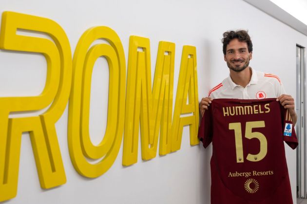 Mats Hummels Roma shirt