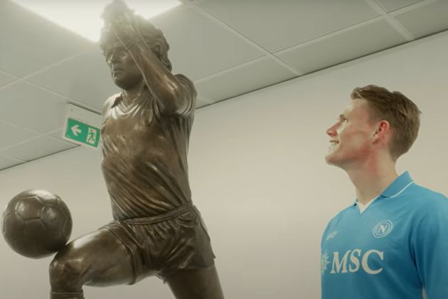 Scott McTominay Diego Maradona Napoli