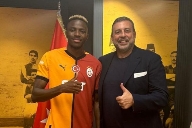 Victor Osimhen Galatasaray shirt