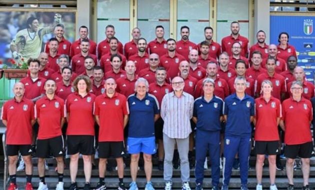 FIGC's UEFA A license coaching course graduates (September 2024)