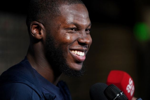 US midfielder Yunus Musah speaks to the media during a post match press conference after the men's friendly soccer match between the US and Panama, in Austin, Texas, USA, 12 Oct. 2024. EPA-EFE/DUSTIN SAFRANEK