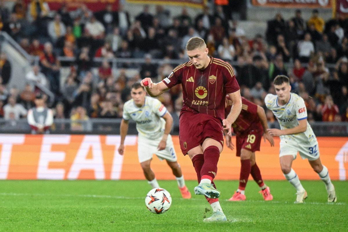 UEL | Roma 1-0 Dinamo de Kiev: Dovbyk logró su primera victoria