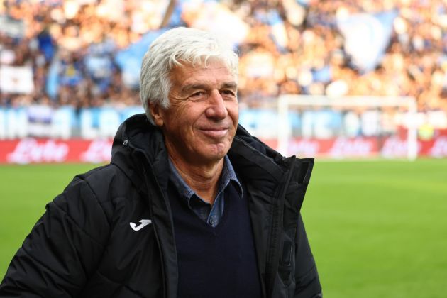 epa11643827 Atalanta's coach Gian Piero Gasperini looks on the Italian Serie A soccer match Atalanta BC vs Genoa CFC at Gewiss Stadium in Bergamo, Italy, 05 October 2024. EPA-EFE/MICHELE MARAVIGLIA