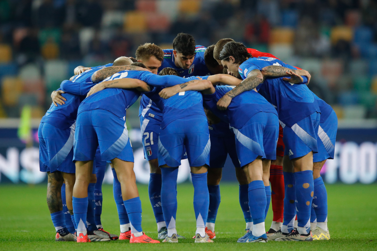 Italy is one point behind the quarter-finals of the Nations League and is top seed at the 2026 World Cup