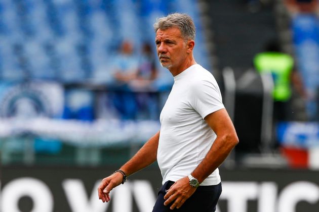 epa11645243 Lazio's coach Marco Baroni prior the Italian Serie A soccer match SS Lazio vs Empoli FC, in Rome, Italy, 06 October 2024. EPA-EFE/ANGELO CARCONI