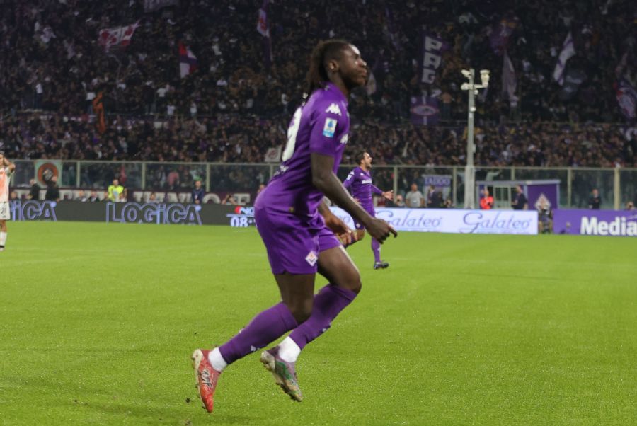 Kean: Fiorentina and Italy striker wins Serie A Player of the Month for ...