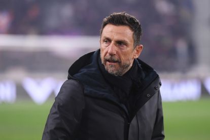 BOLOGNA, ITALY - NOVEMBER 30: Eusebio Di Francesco, Head Coach of Venezia, looks on prior to the Serie A match between Bologna and Venezia at Stadio Renato Dall'Ara on November 30, 2024 in Bologna, Italy. (Photo by Alessandro Sabattini/Getty Images)