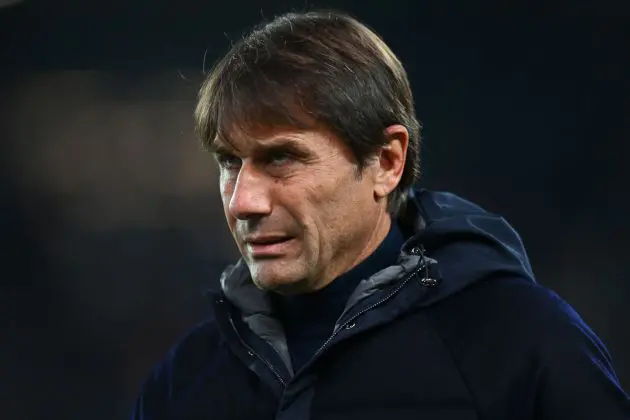 UDINE, ITALY - DECEMBER 14: Antonio Conte head coach of Napoli during the Serie A match between Udinese and Napoli at Stadio Friuli on December 14, 2024 in Udine, Italy. (Photo by Alessandro Sabattini/Getty Images)