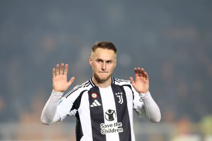 LECCE, ITALY - DECEMBER 01: Teun Koopmeiners of Juventus after the Serie A match between Lecce and Juventus at Stadio Via del Mare on December 01, 2024 in Lecce, Italy. (Photo by Maurizio Lagana/Getty Images)