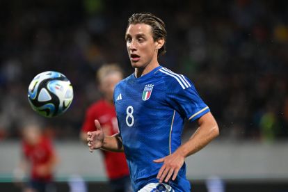 Edoardo Bove of Italy during the UEFA U21 EURO Qualifier match between Italy and Norway at Stadio Druso on October 17, 2023 in Bolzen, Italy. (Photo by Alessandro Sabattini/Getty Images)