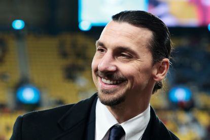 Zlatan Ibrahimovic, Senior Advisor of AC Milan, during a match.