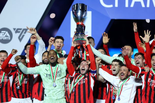 Médaille Supercoppa Italiana 2024 - Inter Milan Vainqueur - Métal Doré