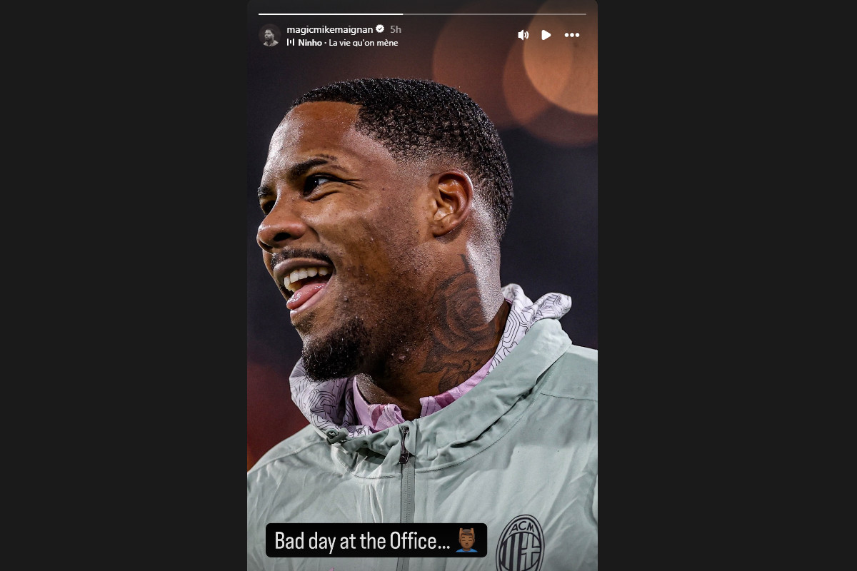 Mike Maignan Instagram Milan Feyenoord