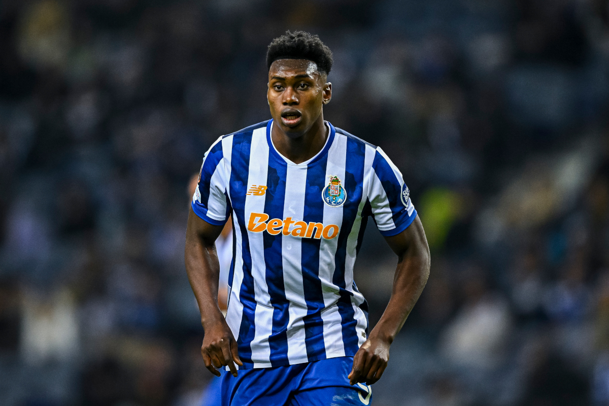 Porto, Portugal - December 12: Samu OMORODION AGHEHOW OF FC Porto in Action During the UEFA Europe League 2024/25 League Phase MD6 Match Between FC Porto and FC Midtjylland at Dragao december Stadium 12, 2024 in Porto, Portugal. (Photo by Octavio Passos/Getty Images)