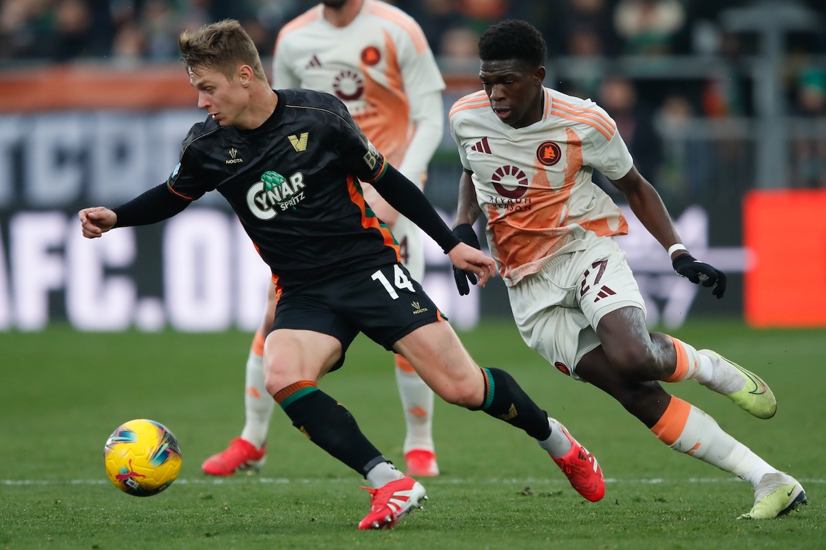 Lucas Gourna-Douath in Venezia vs Roma