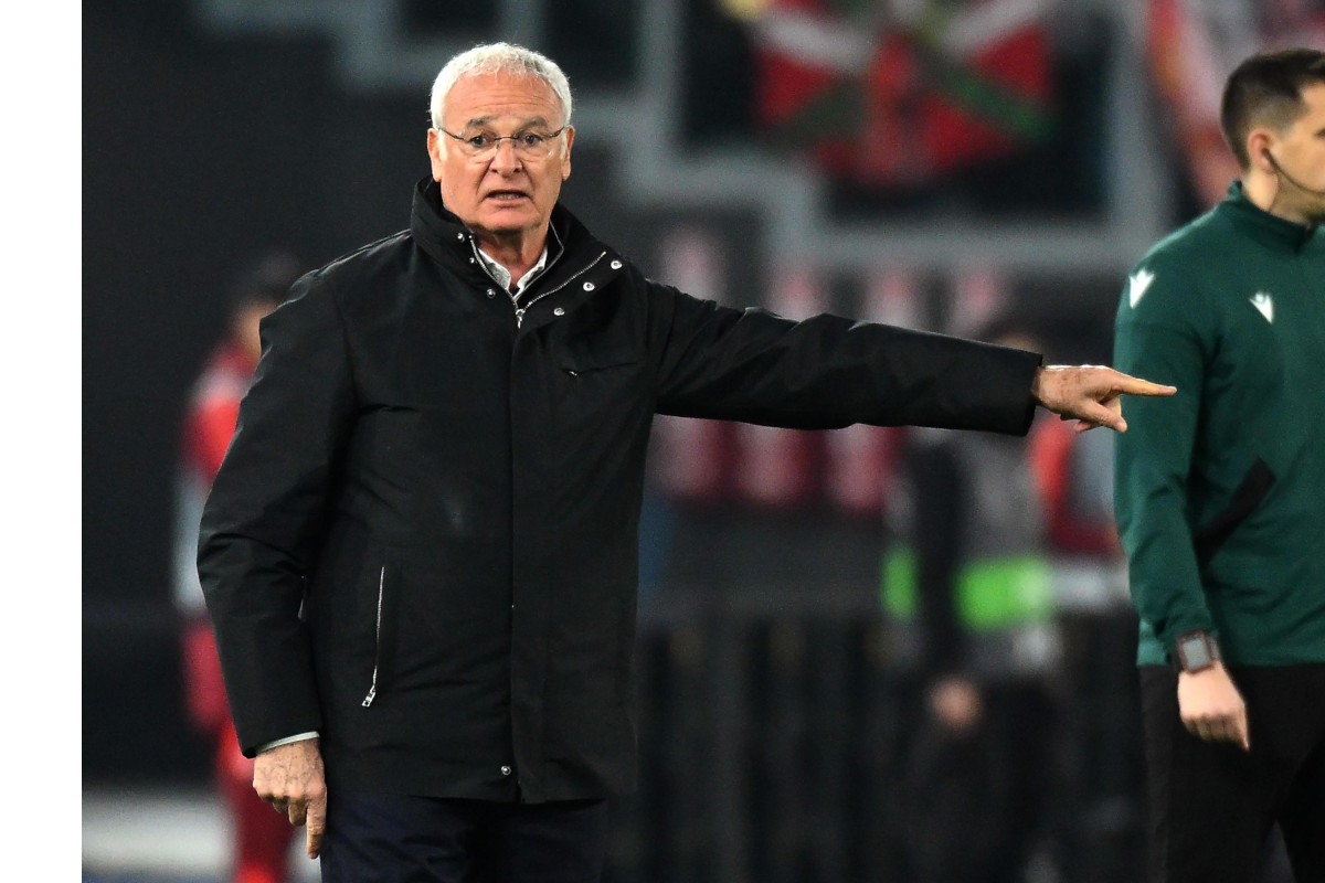 Ranieri: 'La Roma lotta su ogni pallone, ancora 50-50 con l'Athletic Club'