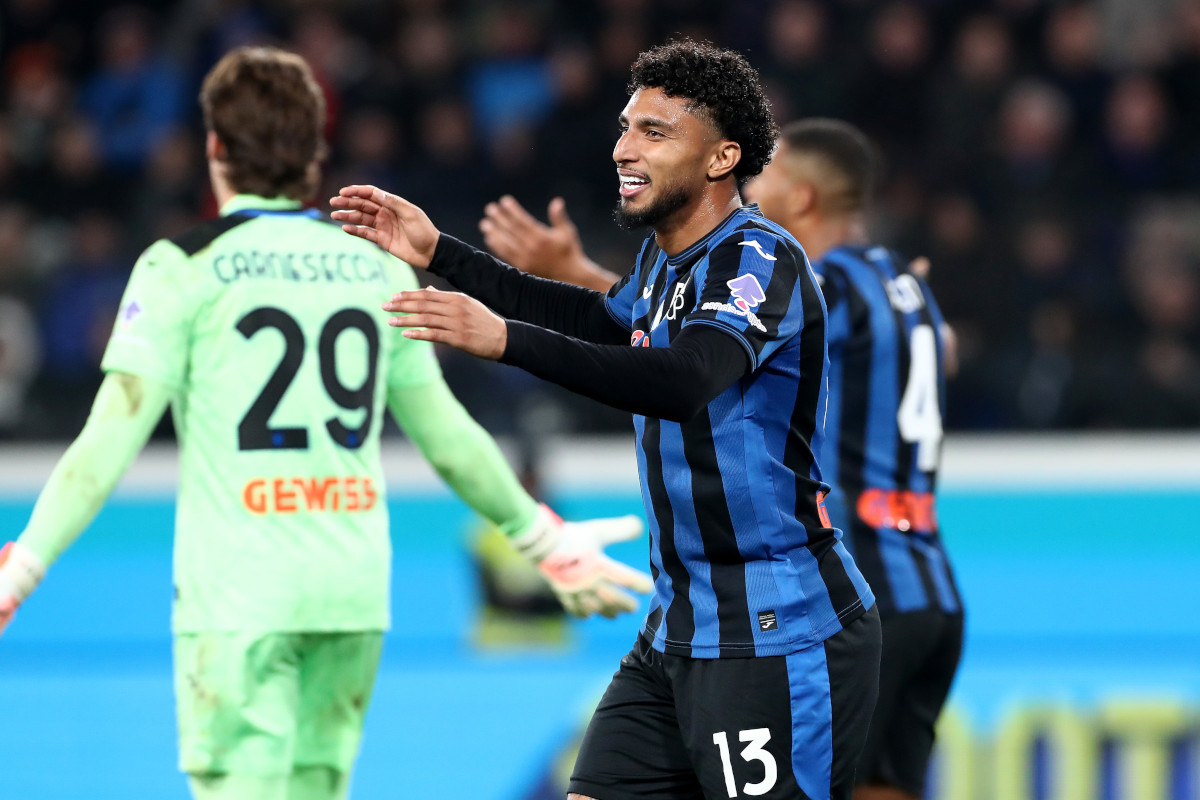 BERGAMO, Italy - March 16: Atalanta's Adason will respond when he displays the pitch during a Serie A match between Atalanta and FC Internationalenare at Geusis Stadium on March 16, 2025 in Bergamo, Italy. (Photo: Marco Luzzani/Getty Images)