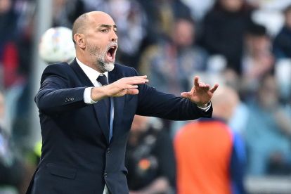 epa11997494 Juventus new head coach Igor Tudor gestures during the Italian Serie A soccer match between Juventus FC and Genoa CFC, in Juventus, Italy, 29 March 2025. EPA-EFE/Alessandro Di Marco