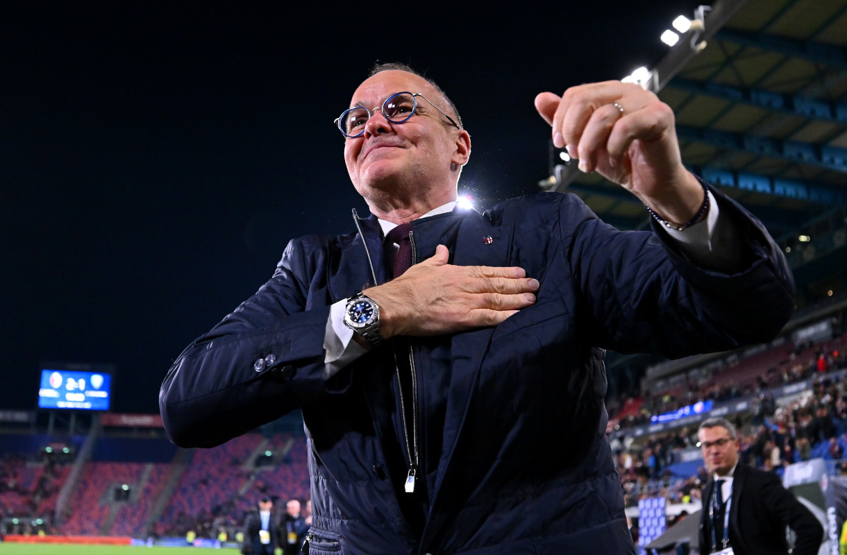 Saputo: ‘Bologna aim is to be consistently in Europe’ after 2 years