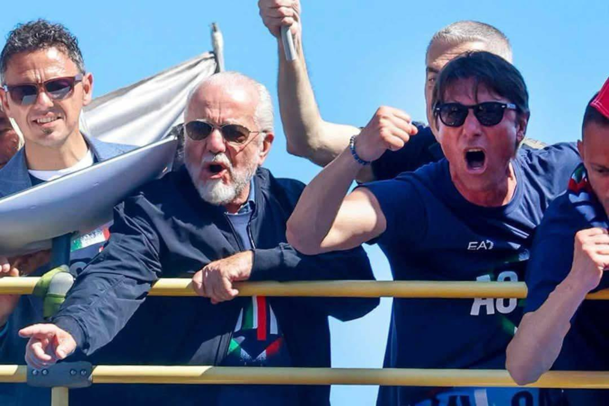 Antonio Conte Aurelio De Laurentiis Napoli