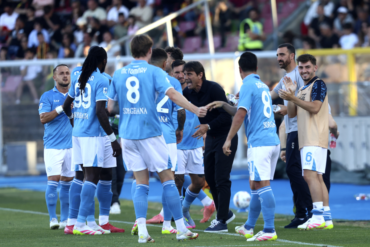 Lecce, Taliansko - 03. mája: Giacomo Rascomo Raspadi alebo Napoli. (Foto: Obrázky Maurizio Lagana / Getty)