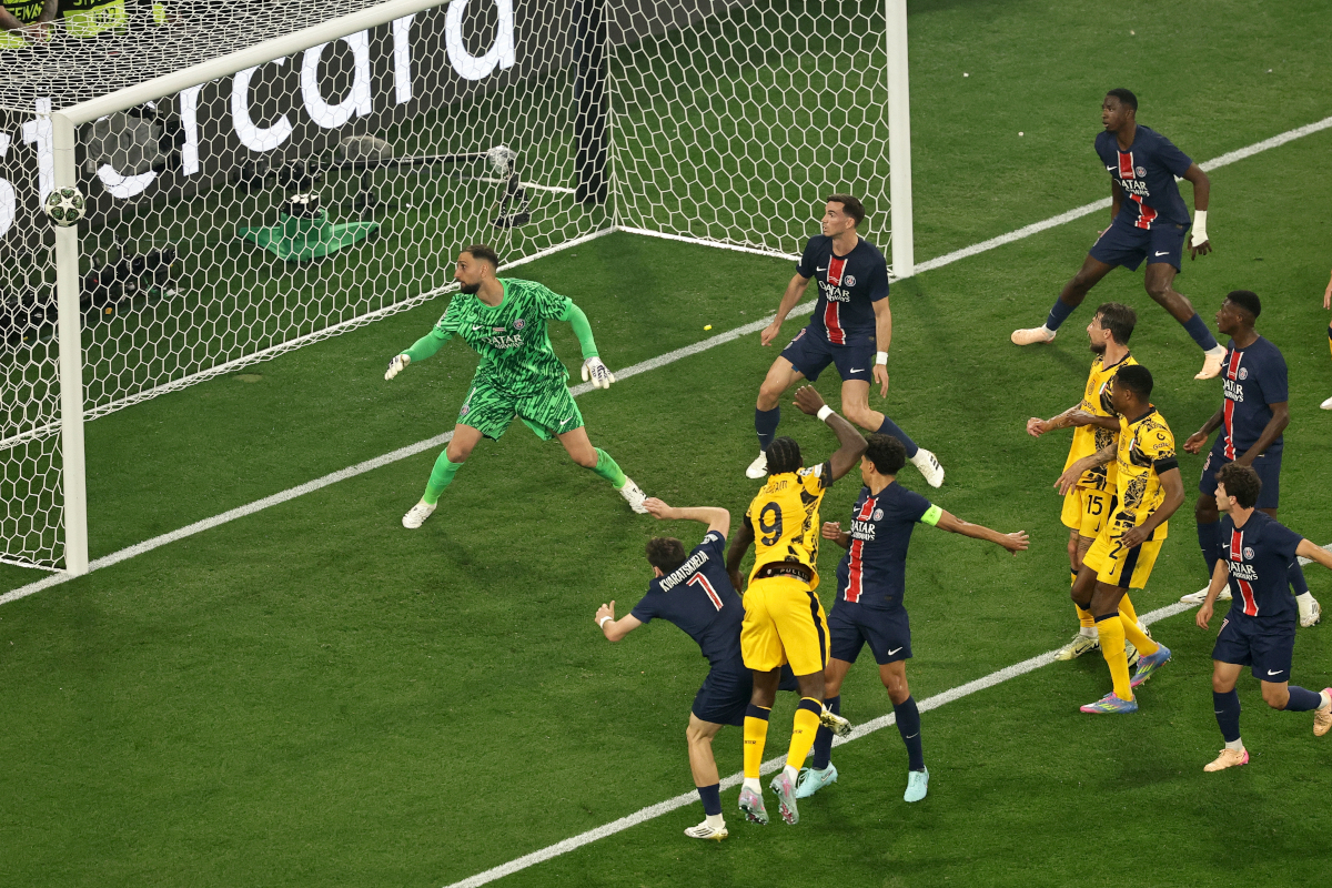 Gianluigi Donnarumma at Champions League Final