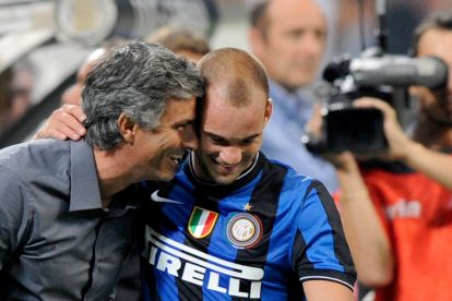Sneijder: ‘Inter can send Real Madrid message, but only one player in Treble team’