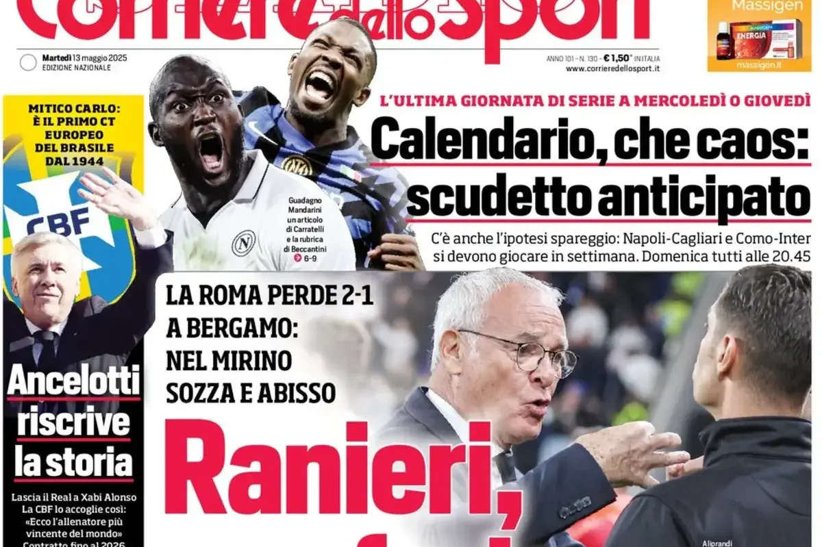 Today’s Papers: Atalanta and Juventus celebrate, Ancelotti new Brazil CT – Football Italia
