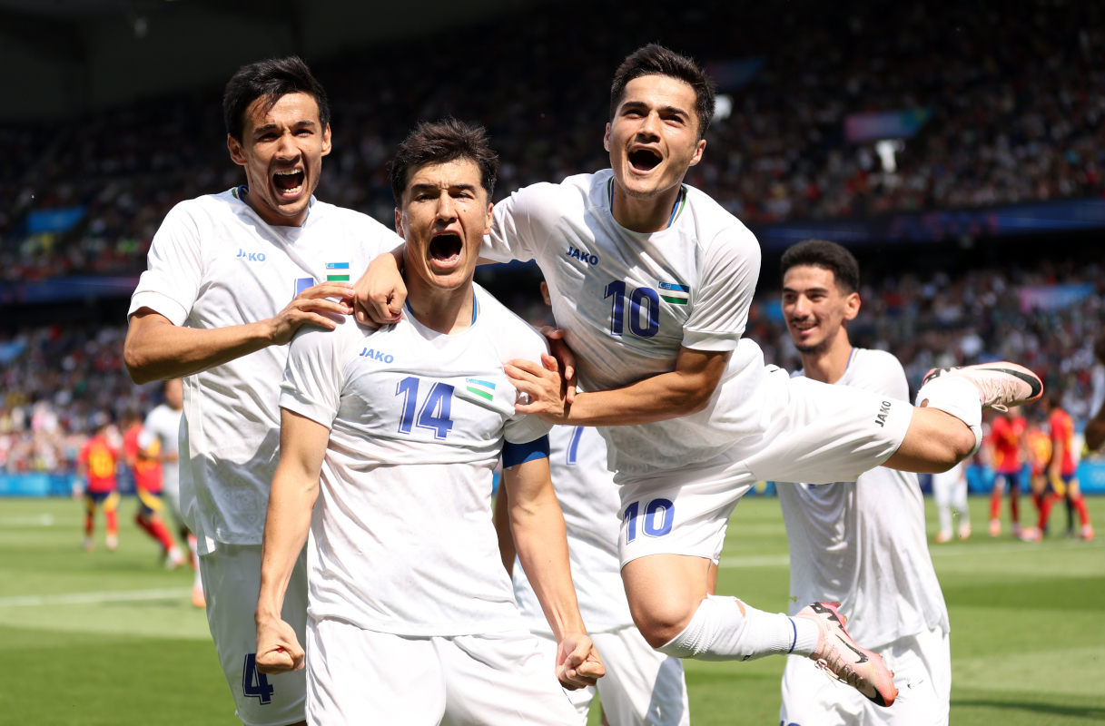 Roma striker Shomurodov takes overjoyed Uzbekistan to first ever World Cup in 2026