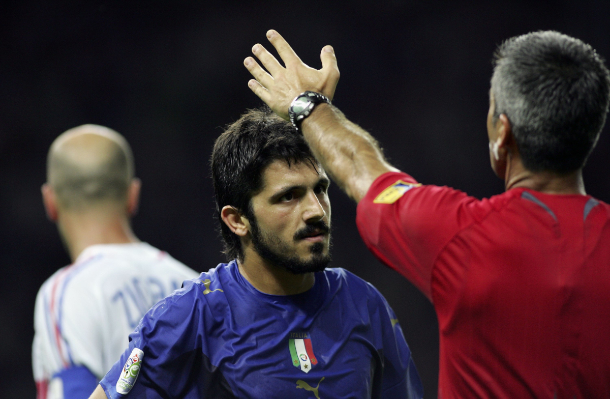 Gattuso was a hero for Italy as a player in 2006 World Cup