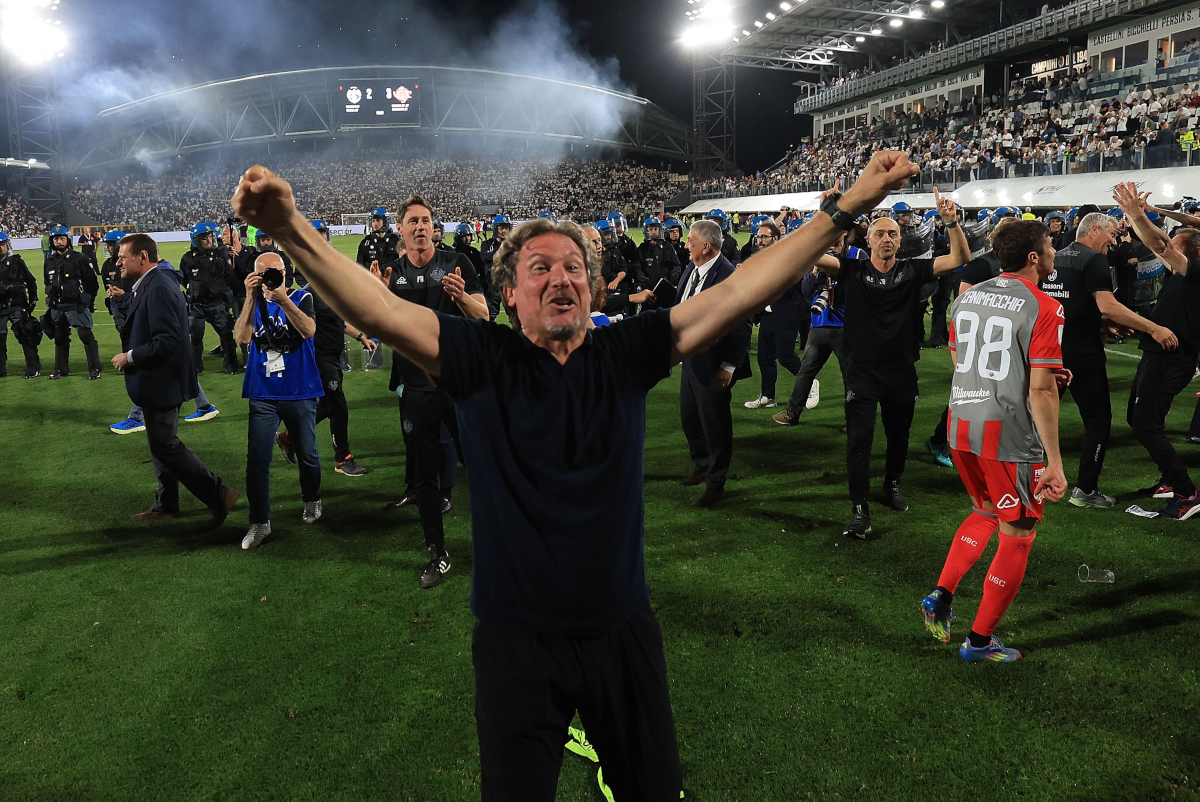 Stroppa confirmation Cremonese sacked him 12 days after impressive promotion