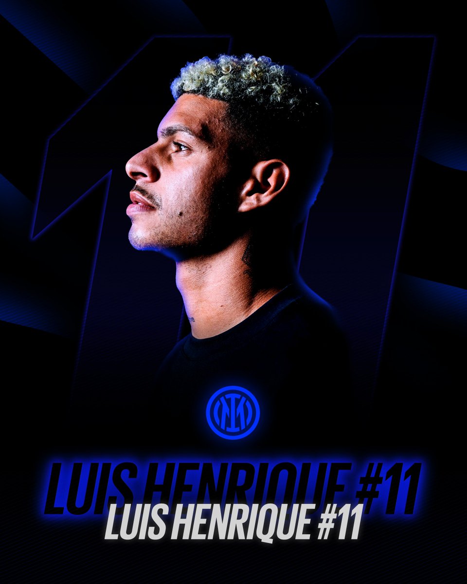 Inter confirm Luis Henrique will wear the no.11 shirt during his first season in 2025-26. 