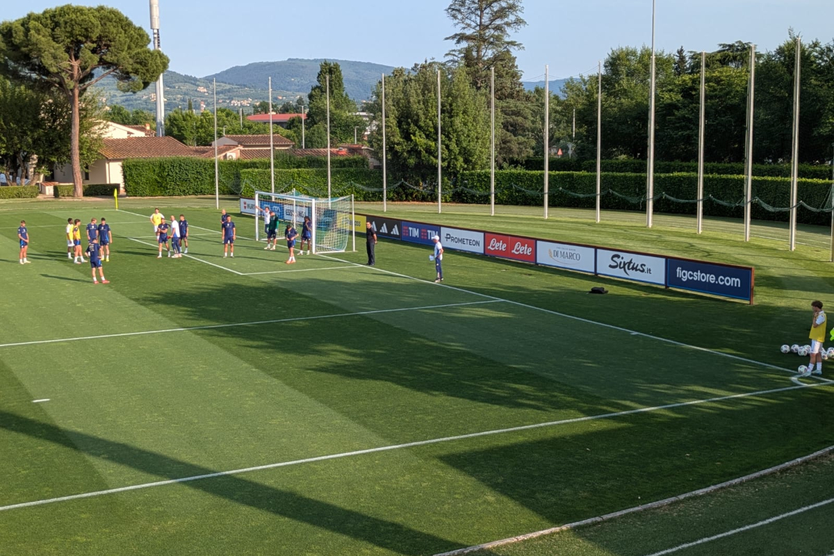 Tonali: ‘Norway have great talent, Italy must play with freedom’ 3 Italy set play training - Football Italia exclusive