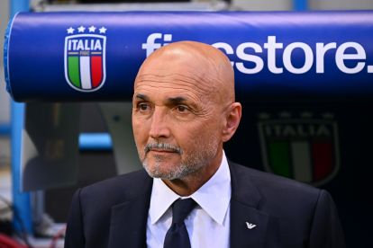 REGGIO NELL'EMILIA, ITALY - JUNE 09: Luciano Spalletti head coach of Italy looks on during the FIFA 2026 Qualifier between Italy and Moldova at Mapei Stadium - Citta' del Tricolore on June 09, 2025 in Reggio nell'Emilia, Italy. (Photo by Alessandro Sabattini/Getty Images)
