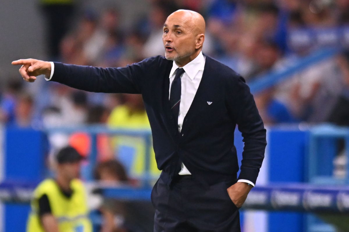 Reggio no Emilia, Taliansko - 9. júna: Luciano Spalletti Headcoach z talianskych obchodov počas FIFA 2026 Bethaen v Moldova 9. júna v Emilia v Taliansku. (Foto: Alessandro Sabattini / Getty Images)