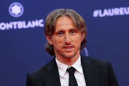 MADRID, SPAIN - APRIL 21: Luka Modrić poses at the Laureus World Sports Awards Madrid 2025 at Galería de Cristal on April 21, 2025 in Madrid, Spain. (Photo by Angel Martinez/Getty Images for Laureus, Milan imminent)