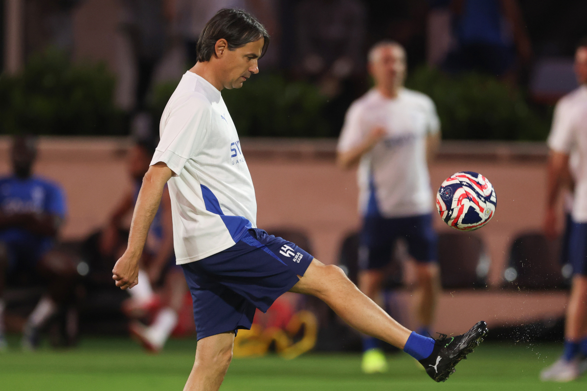 Video: Inzaghi wins crossbar challenge in Al-Hilal training