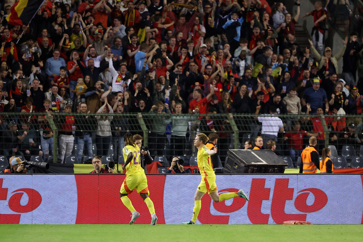 De Bruyne ready to complete Napoli transfer after Belgium qualifiers 2 BRUSSELS, BELGIUM - JUNE 09: Kevin De Bruyne of Belgium celebrates scoring his team's fourth goal during the FIFA 2026 Qualifier between Belgium and Wales at King Baudouin Stadium on June 09, 2025 in Brussels, Belgium. (Photo by Omar Havana/Getty Images)